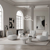Ghost Chandelier, Big - Neon (5m)