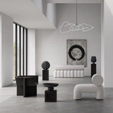 Ghost Chandelier, Big - Neon (5m)