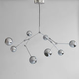 Drop Chandelier Globe - Chrome (5m)