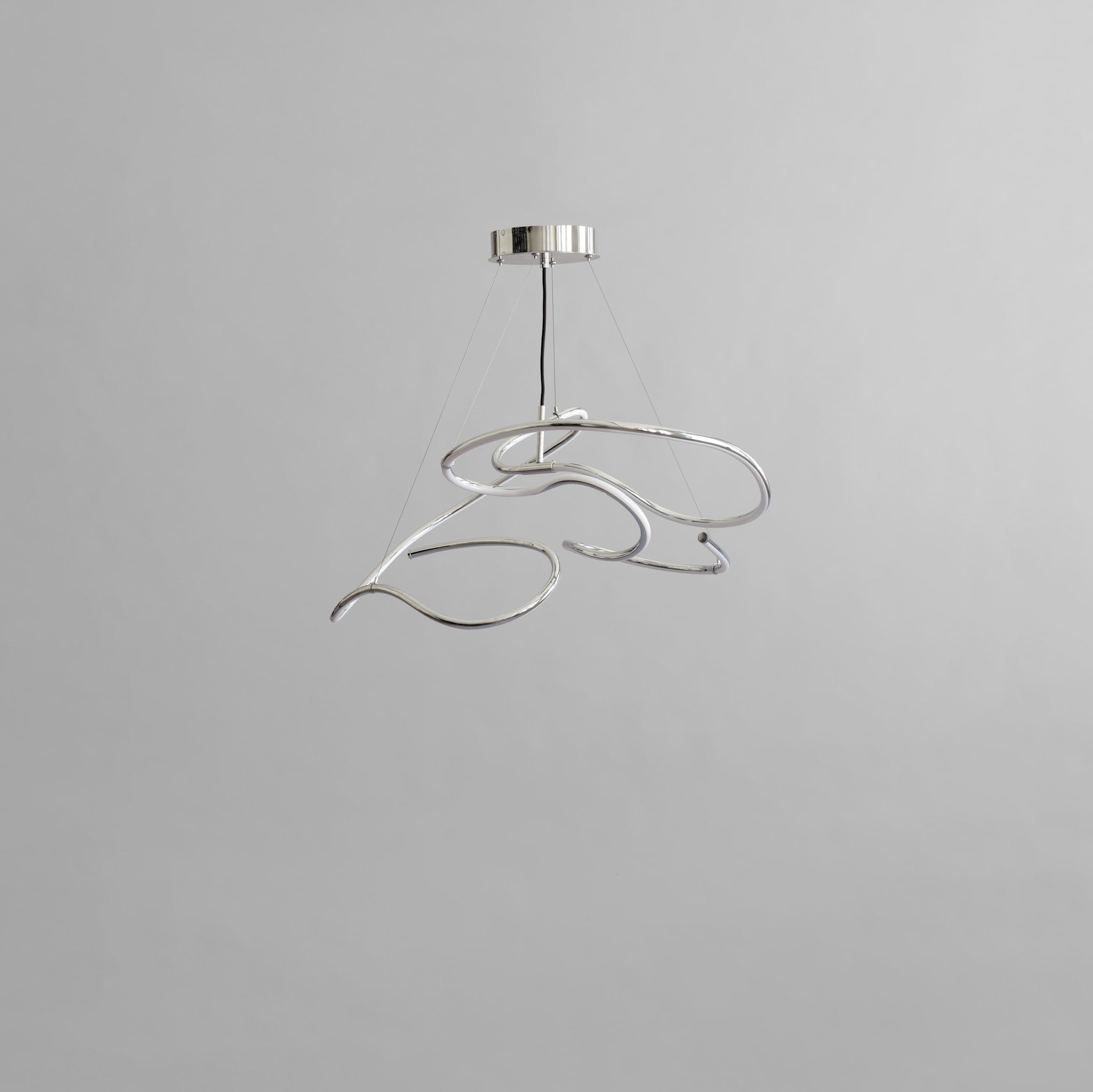 101 Copenhagen Ghost Chandelier, Mini - Chrome