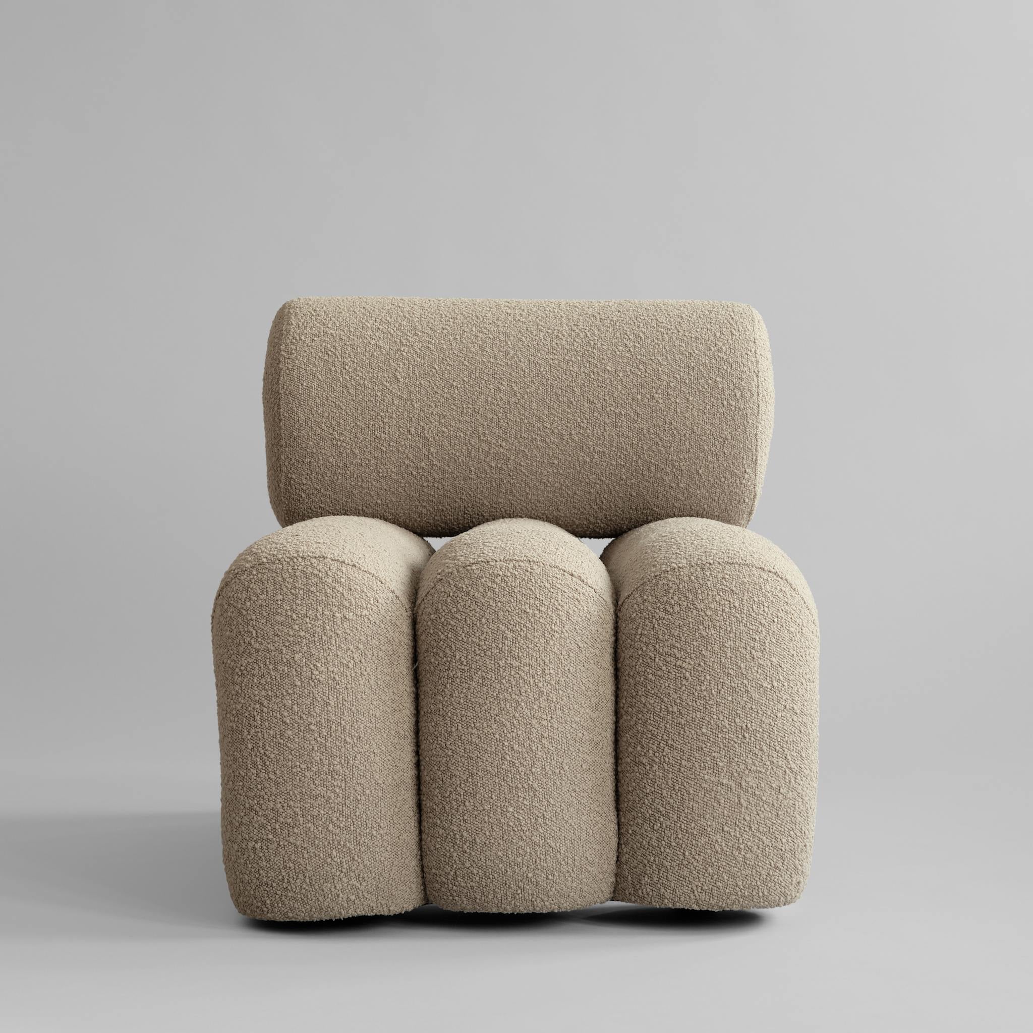 101 Copenhagen - Foku Chair - Smoked Sand (CPH 904) - Lounge Chair