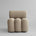 101 Copenhagen - Foku Chair - Smoked Sand (CPH 904) - Lounge Chair