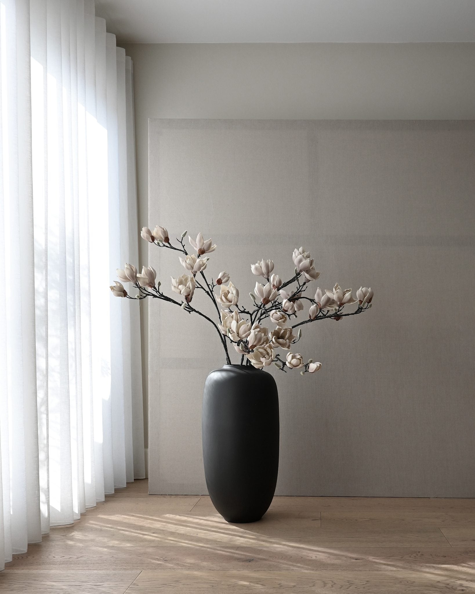 101 Copenhagen - Sunao Vase Slim, Hexa - Black - Vase