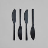 101 Copenhagen - Kogei Knife Fat - Black - Cutlery set