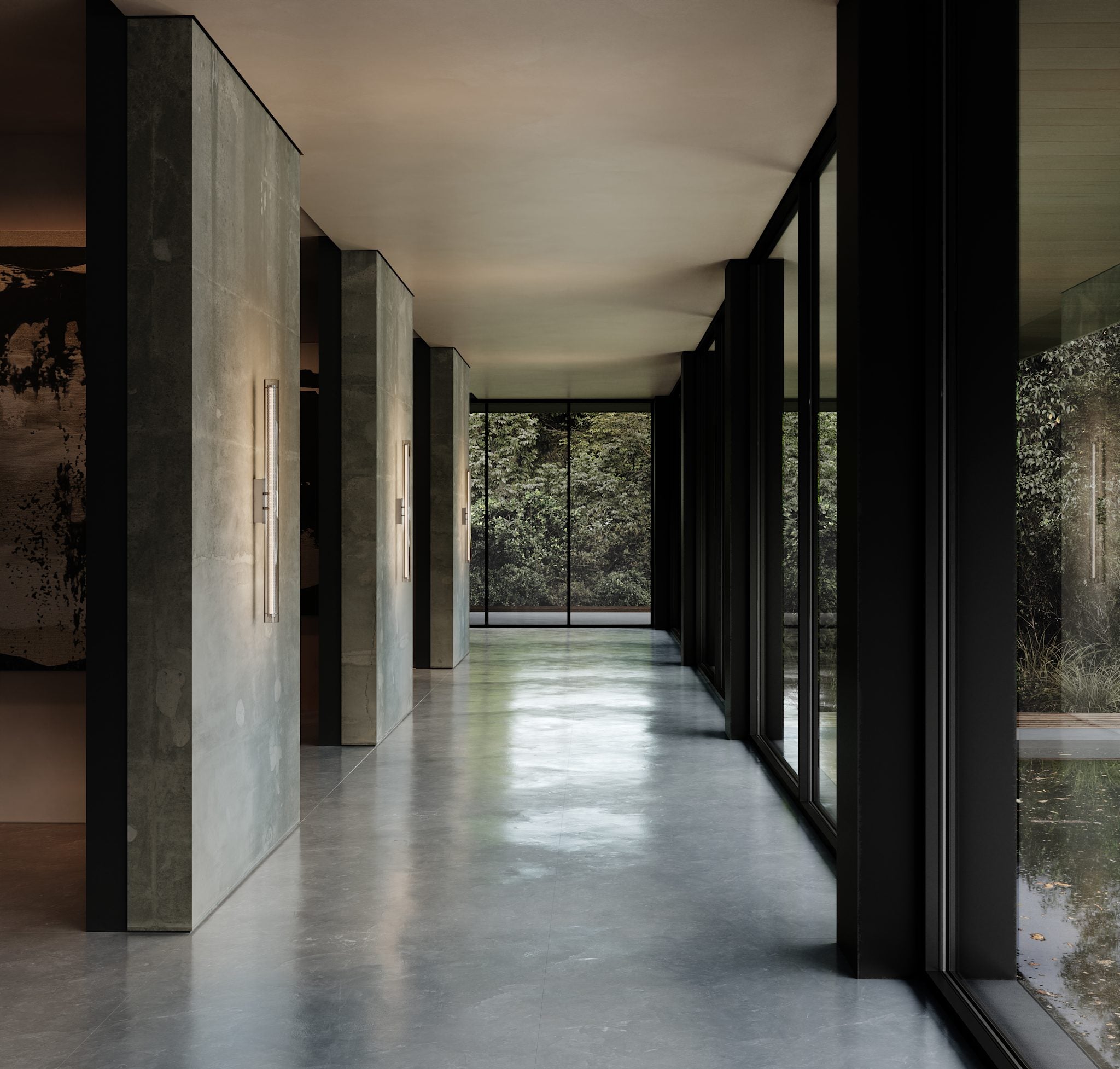 101 Copenhagen - Frame Wall Lamp, Big - Chrome - Wall Lamp