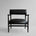 101 Copenhagen - Nama Lounge Chair - Aniline leather black - Lounge Chair