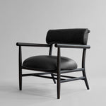 101 Copenhagen - Nama Lounge Chair - Aniline leather black - Lounge Chair