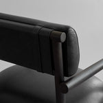 101 Copenhagen - Nama Lounge Chair - Aniline leather black - Lounge Chair