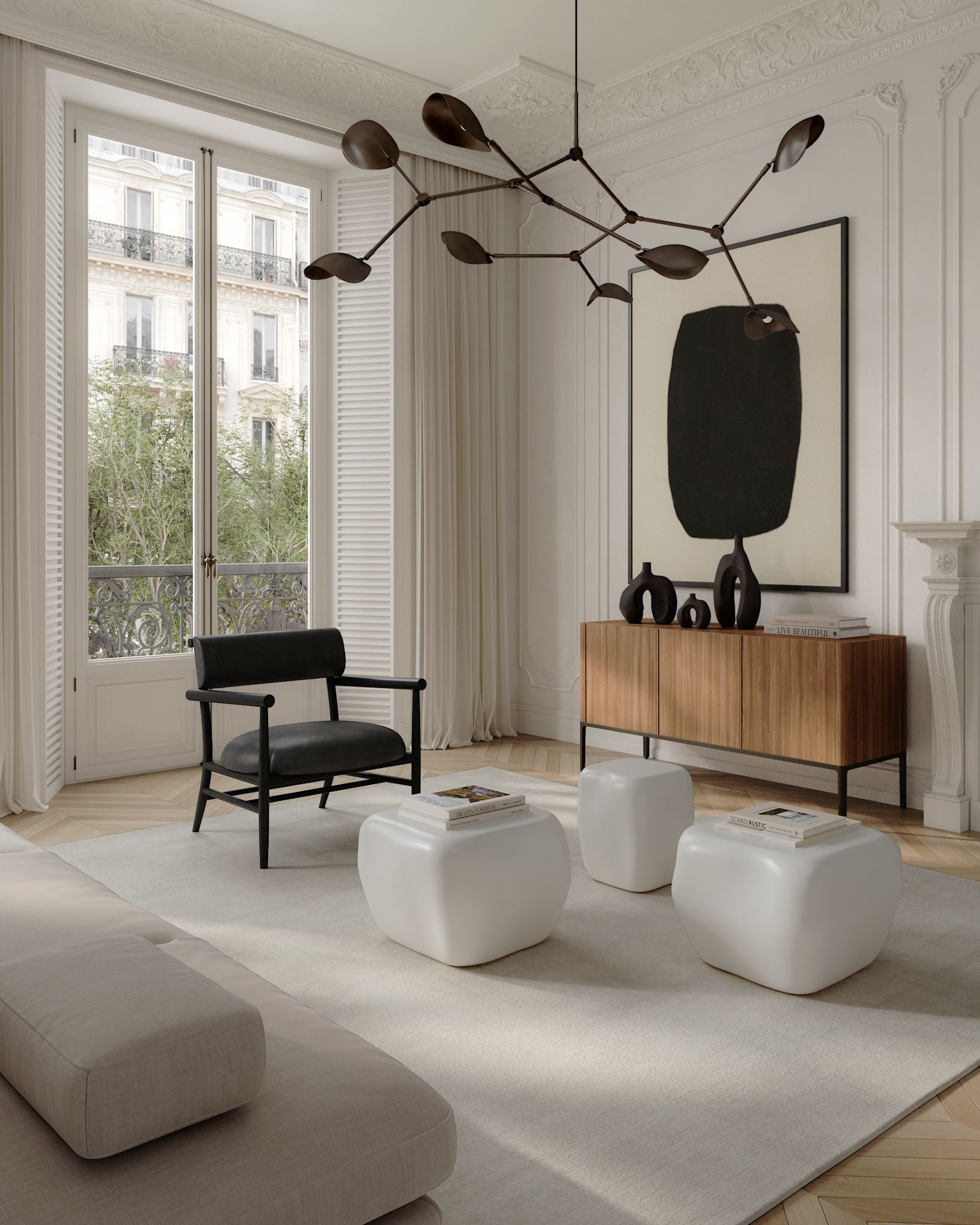 101 Copenhagen - Nama Lounge Chair - Aniline leather black - Lounge Chair