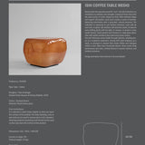 Ishi Coffee Table, Medio - Caramel