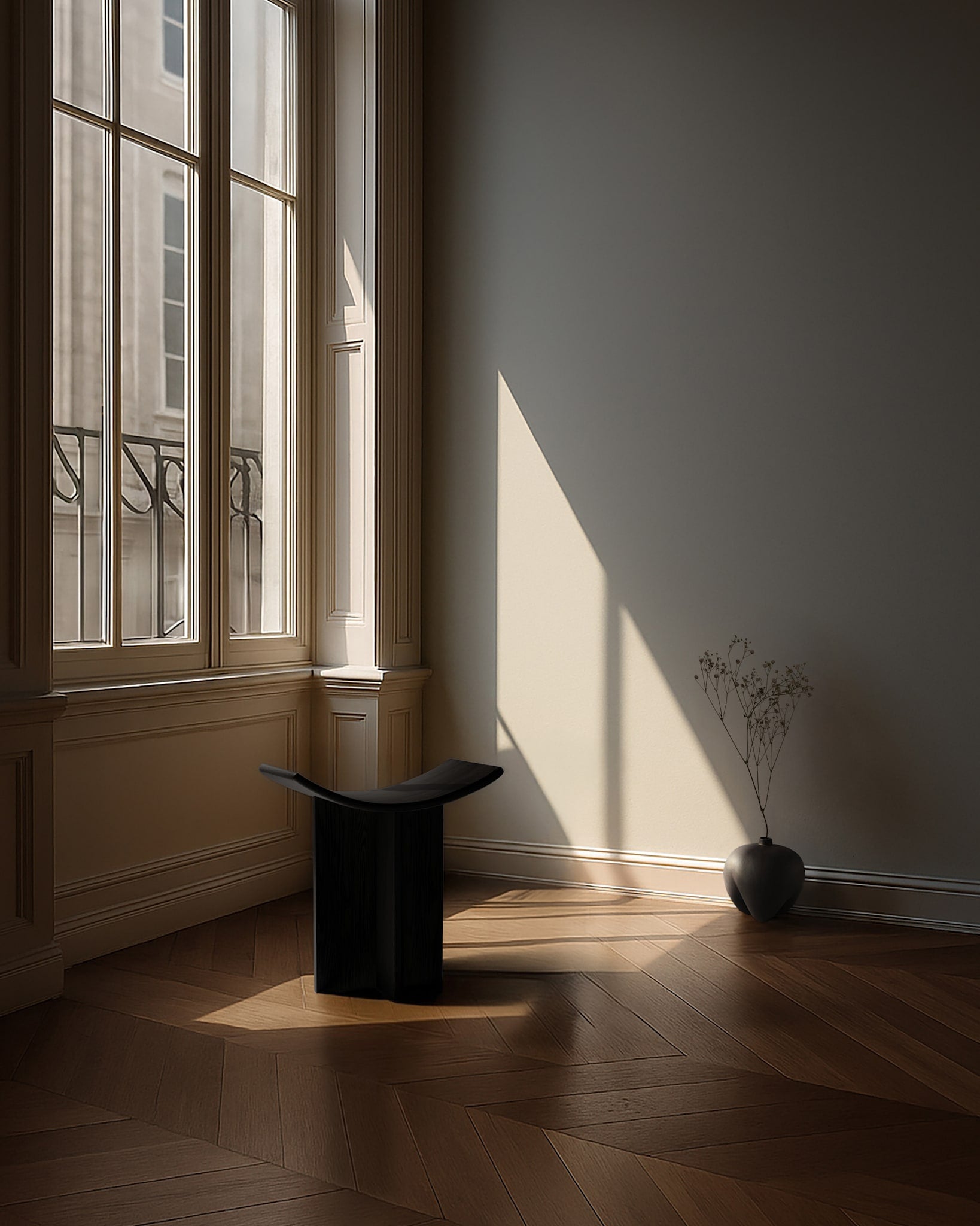 101 Copenhagen - Brutus Stool - Coffee Black Oak - Stool