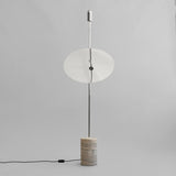 The Moon Floor Lamp - Chrome
