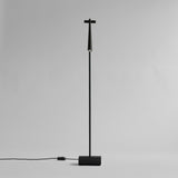 Snake Floor Lamp - Burned Black