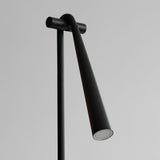 Snake Floor Lamp - Burned Black