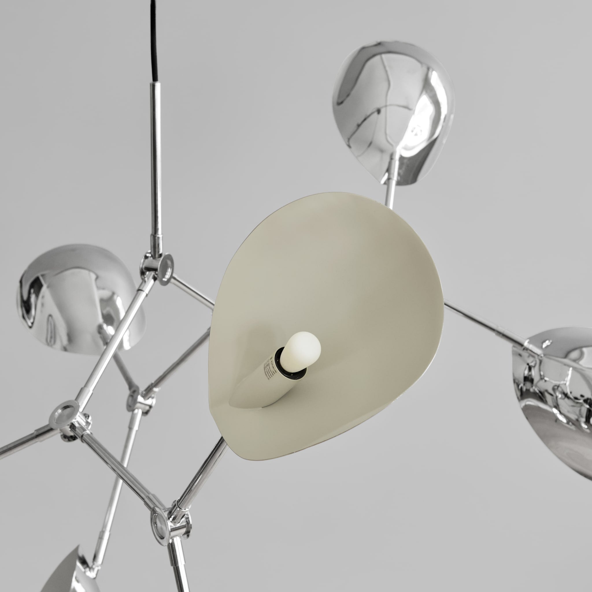 Stingray Chandelier - Chrome (5m)