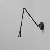 Snake Wall Lamp - Burned Black