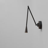 Snake Wall Lamp - Burned Black