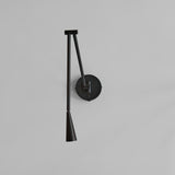 Snake Wall Lamp - Burned Black