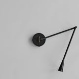 Snake Wall Lamp - Burned Black
