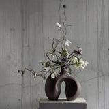 Ni Vase, Mini - Chocolate Brown