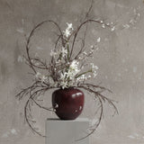 Sunao Vase, Medio - Maroon