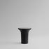 101 Copenhagen - Trumpet Table, Tall - Silver Travertine - Coffee Table
