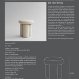Big Foot Stool - Warm Ash