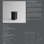 101 Copenhagen - Big Foot Table, Tall - Coffee - Coffee or Side Table