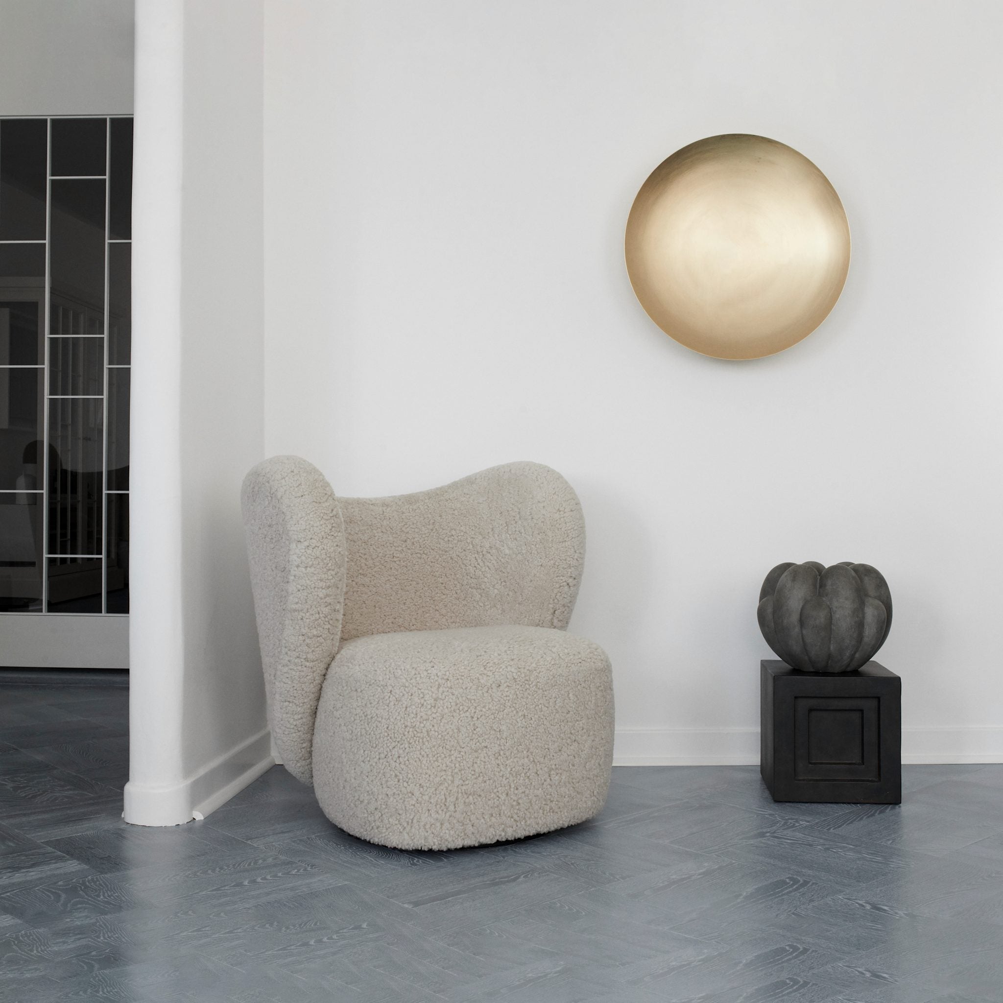 101 Copenhagen - Bloom Vase, Mini - Dark Grey - Vase