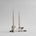 101 Copenhagen - Brick Candle Holder, Tall - Calacatta - Candle Holders