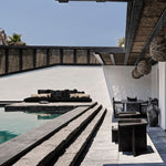 Brutus Lounge Chairs - Coffee - by pool