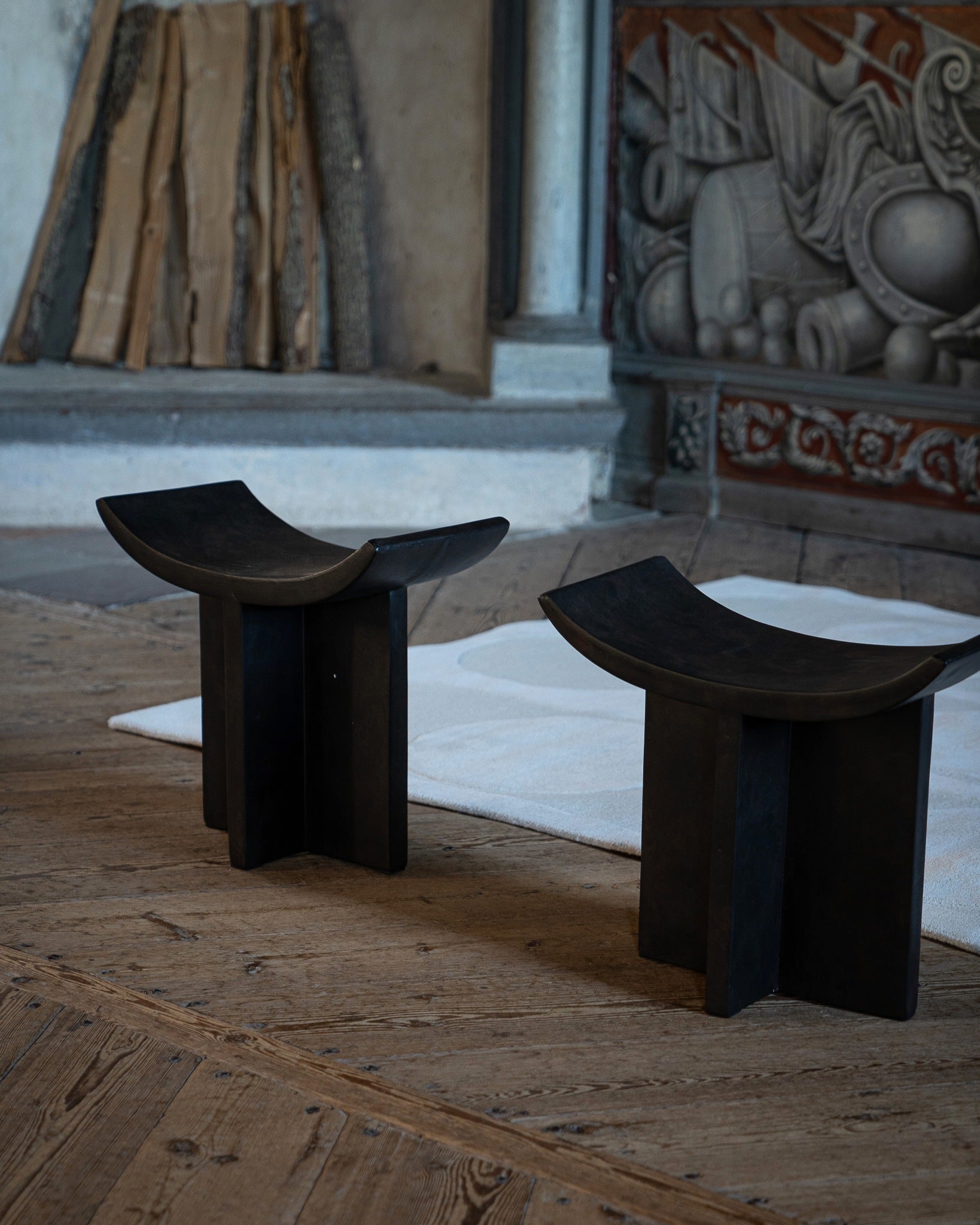 Brutus Stools - Coffee