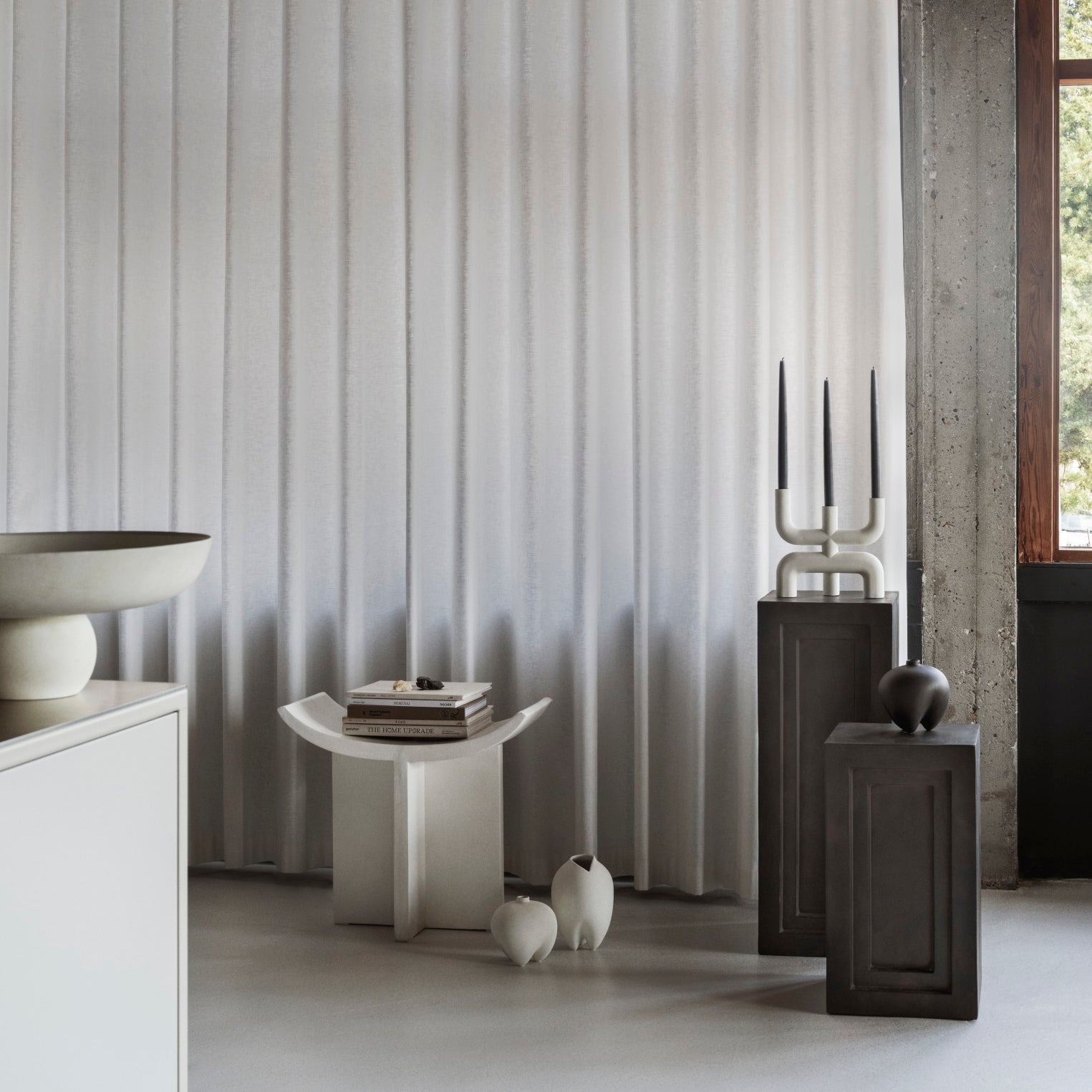 101 Copenhagen - Brutus Stool - Bone White - Stool