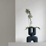 101 Copenhagen - Cobra Vase Double, Mini - Black - Vase