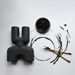 101 Copenhagen - Cobra Vase Double, Mini - Black - Vase