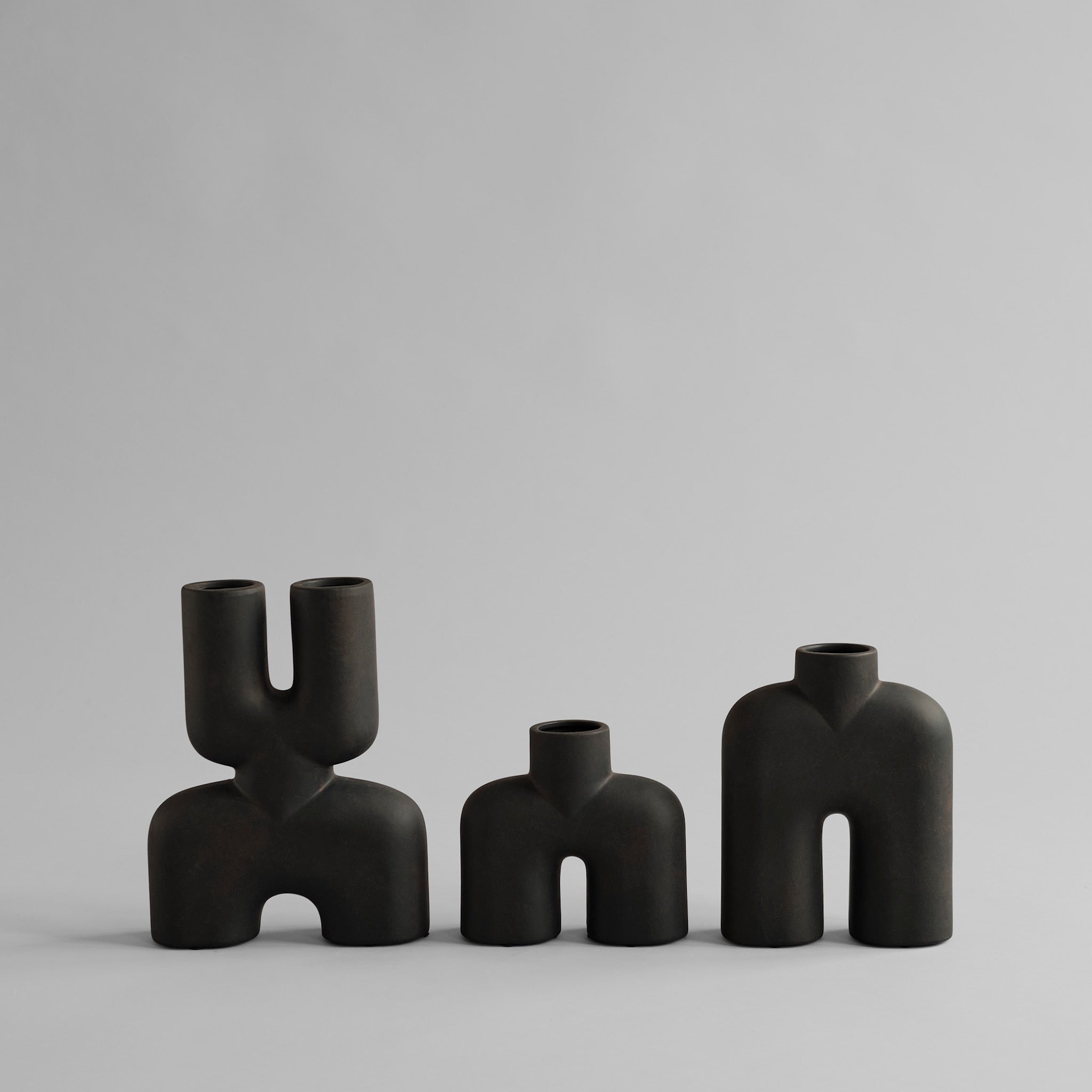 101 Copenhagen - Cobra Vase Uno, Mini - Coffee - Vase
