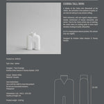 101 Copenhagen - Cobra Vase Tall, Mini - Bubble White - Vase