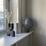101 Copenhagen - Cobra Vase Double, Mini - Dark Grey - Vase