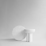 101 Copenhagen - Crown Table, Low - Bone White - Coffee or Side Table