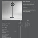 Dawn Floor Lamp - Oxidized