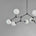 101 Copenhagen - Drop Chandelier Bulp, Mini - Grey - Chandelier
