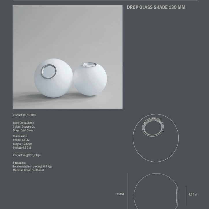 Drop Grass Shade 130mm details