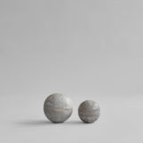 Enkei Jar, Mini - Silver Travertine