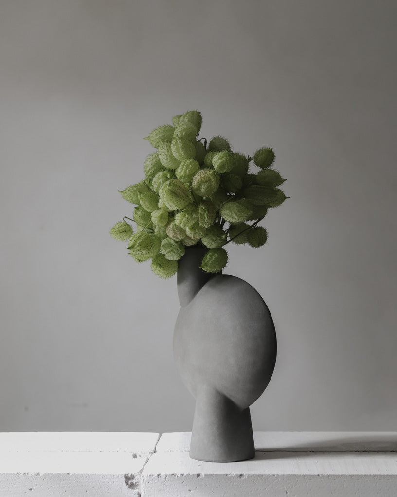101 Copenhagen Sphere vase Bulb with botanical arrangement by Frida Kim 