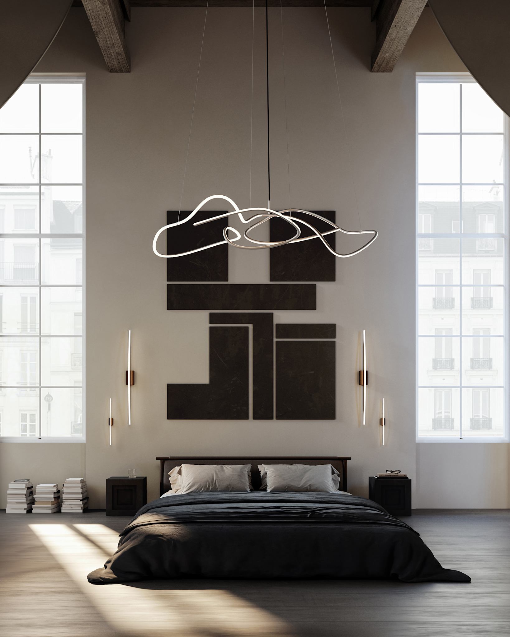 101 Copenhagen - Bow Wall Lamp, Mini - Bronze - Wall Lamp