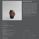 Katachi Vase, Mini - Smoked Forest