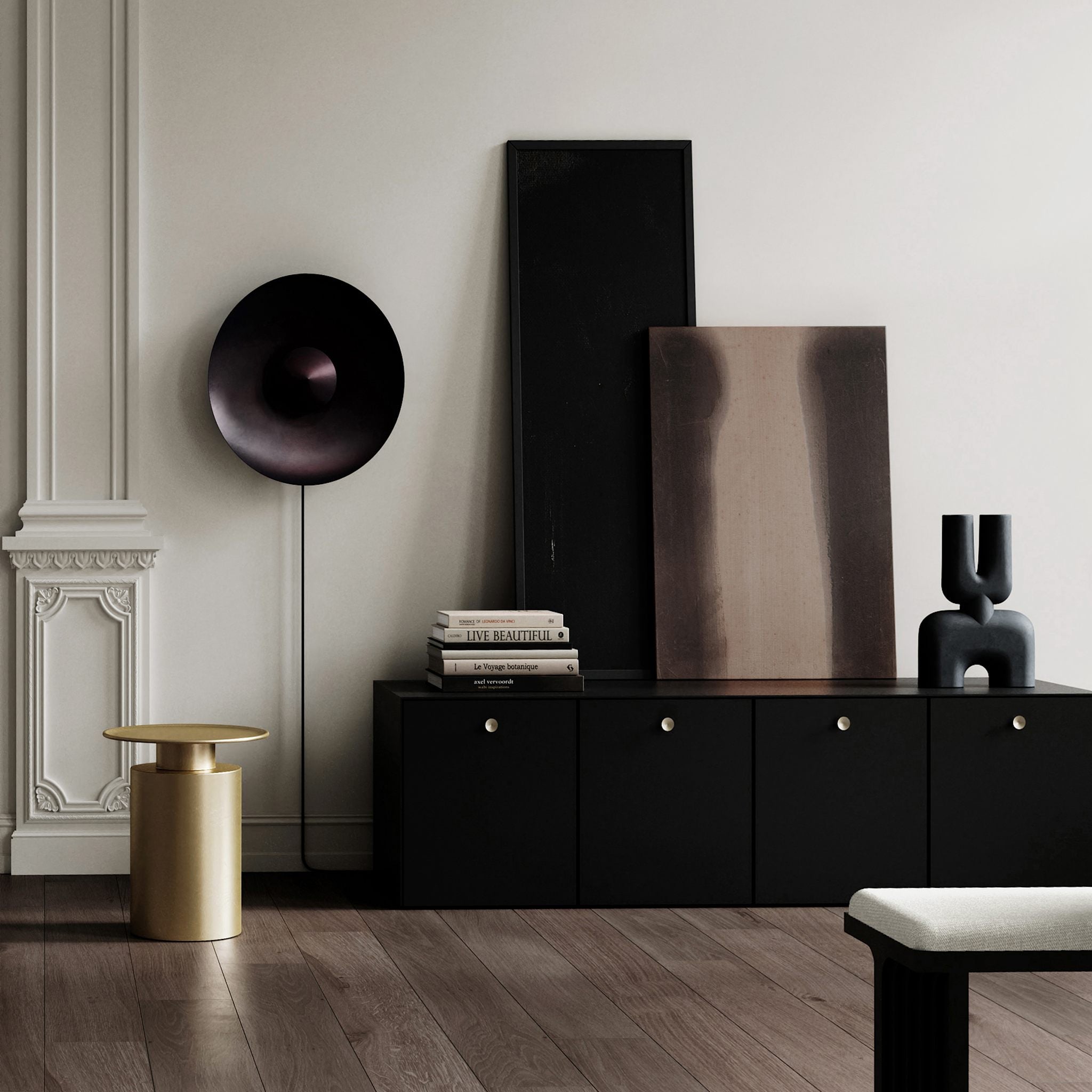 101 Copenhagen - Cobra Vase Double, Medio - Black - Vase