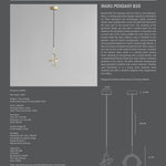 101 Copenhagen - Maru Pendant, Ø20 - Brass - Pendant Lamp
