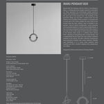 101 Copenhagen - Maru Pendant, Ø20 - Burned Black - Pendant Lamp
