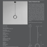 101 Copenhagen - Maru Pendant, Ø20 - Burned Black - Pendant Lamp